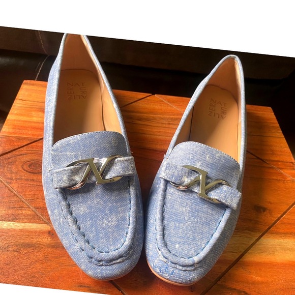 Naturalizer Aliz Loafers Denim Blue Slip On Comfort Casual Shoes 8.5 - Picture 13 of 15